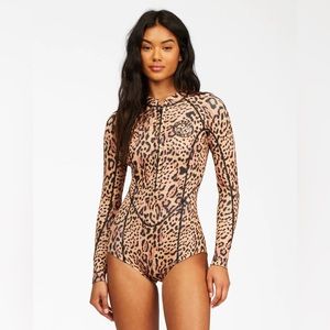 Billabong Women’s Salty Dayz Light Long Sleeve Surf Springsuit Size 2